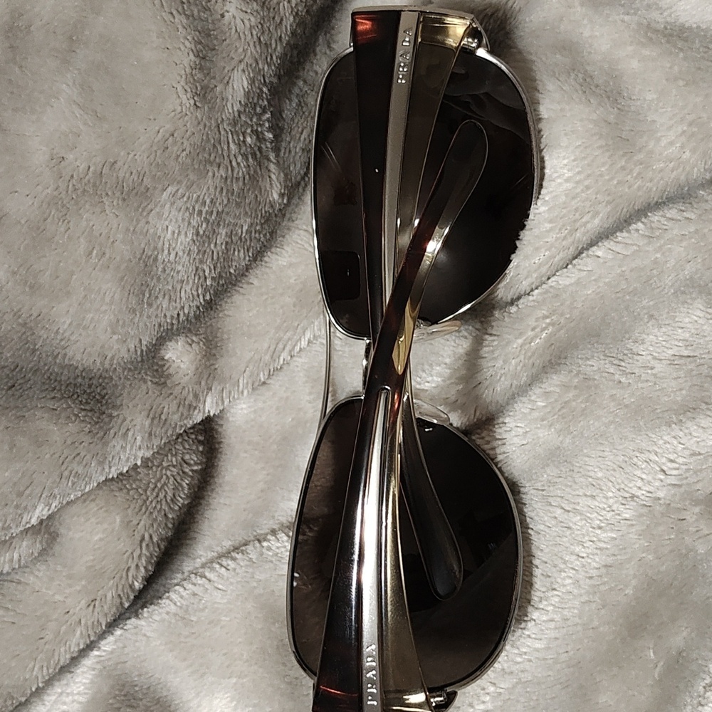 Prada Aviator Unisex Sunglasses Vintage Y2K - Picture 14 of 16
